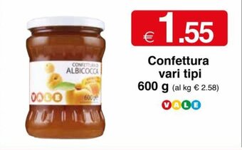 Confettura Vari Tipi 600 g