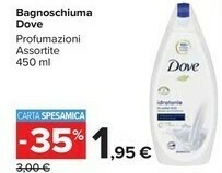 Carrefour Dove Bagnoschiuma offerta