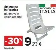 Carrefour Spiaggina In Piastica offerta