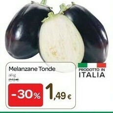 Carrefour Melanzane Tonde offerta