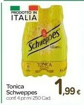 Carrefour Schweppes Tonica offerta