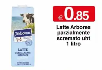 Arborea Latte Parzialmente Scremato UHT 1 Litro