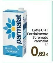 Carrefour Parmalat Bontà E Linea Latte Parzialmente Scremato 1000 G(ml) offerta