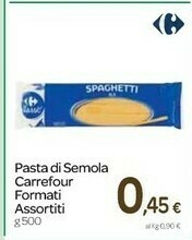 Carrefour Pasta Di Semola