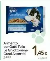 Carrefour Purina Alimento Per Gatti Felix Le Ghiottonerie offerta