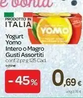 Carrefour Yomo Yomo - Yogurt Magro e Ananas 250 g(ml) offerta