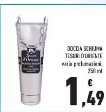 Conad Doccia schiuma tesori d'oriente offerta