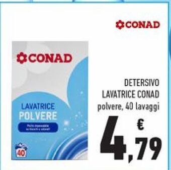 Conad Detersivo lavatrice conad offerta