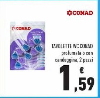 Conad Tavolette wc conad offerta