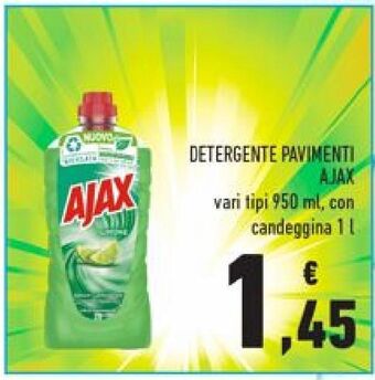 Conad Detergente pavimenti ajax offerta