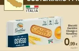Carrefour Gentilini Biscotti Osvego O Novellino offerta