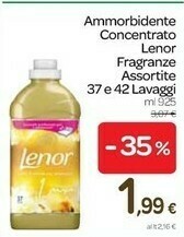 Carrefour Lenor Ammorbidente Concentrato offerta