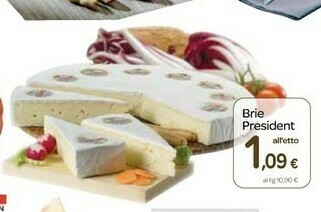 Carrefour Prèsident Brie offerta