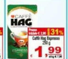 CTS Supermercati Hag Caffè offerta