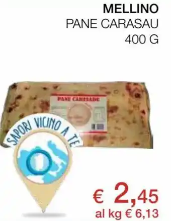 Coop Mellino Pane Carasau 400 g offerta