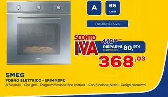 Euronics Smeg Forno offerta
