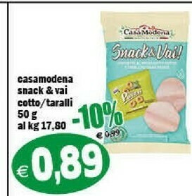 Il Castoro Supermercati Prosciutto cotto offerta