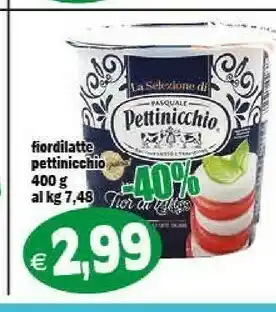 Il Castoro Supermercati Pettinicchio Fior di latte offerta