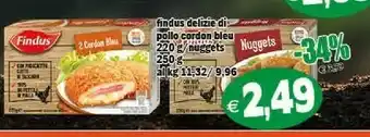Il Castoro Supermercati Findus Cordon bleu offerta