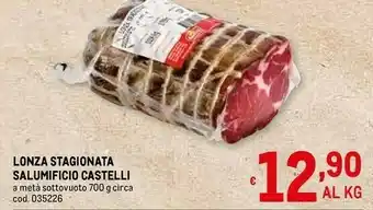 Metro Castelli Lonza offerta