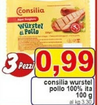 Consilia Wurstel di pollo