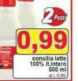 Pewex Consilia Latte parzialmente scremato offerta