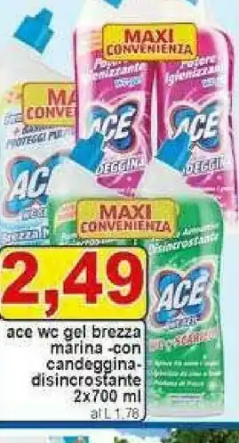 Pewex Ace Pulizia bagno offerta