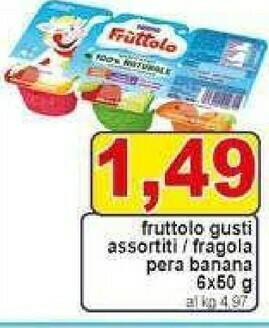 Pewex Nestlè Fruttolo offerta