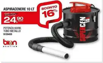 Bricofer Bion Aspiracenere 10 lt offerta