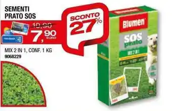 Bricofer Blumen Prato Sos 1 kg offerta