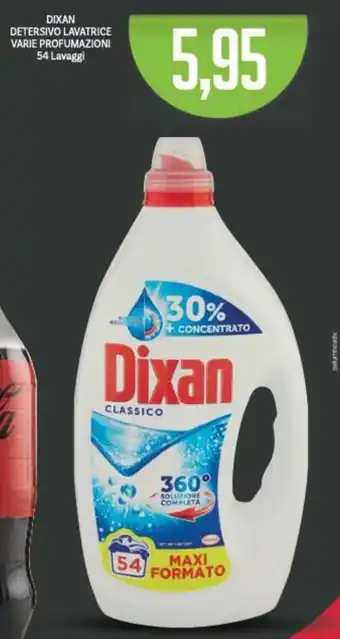 Supermercati Piccolo Dixan Detersivo Lavatrice varie profumazioni 54 lavaggi offerta