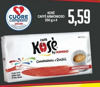 Kosè Caffè Armonioso 250 g x 4