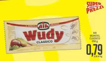 Supermercati Piccolo Aia Wudy Würstel classico 250 g offerta