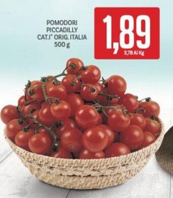 Supermercati Piccolo Pomodori Piccadilly 500 g offerta