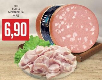 Supermercati Piccolo Fini Emilia Mortadella offerta