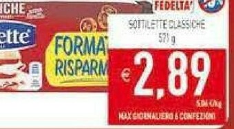 Pim Supermercati Sottilette offerta