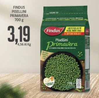 Supermercati Piccolo Findus Pisellini Primavera 700 g offerta