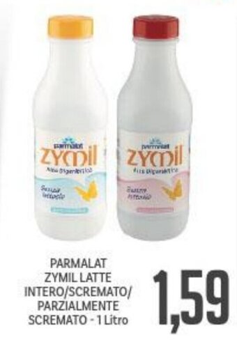 Supermercati Piccolo Parmalat Zymil Latte Intero/Scremato/Parzialmente Scremato - 1 Litro offerta