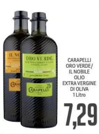 Carapelli Oro verde/il nobile olio extra vergine di oliva 1 litro