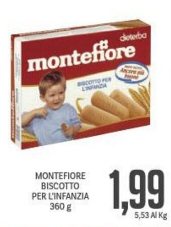 Supermercati Piccolo Montefiore Biscotto per L'Infanzia 360 g offerta