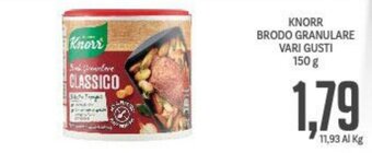 Supermercati Piccolo Knorr Brodo Granulare vari gusti 150 g offerta