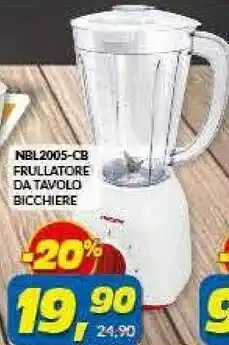 Risparmio Casa NBL2005-CBfrullatore Da Tavolo Bicchiere offerta
