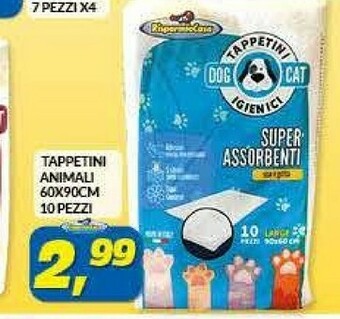 Risparmio Casa Tappetini Animali 60x90 Cm offerta