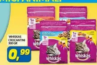 Risparmio Casa Whiskas Crocantini 300 Gr offerta