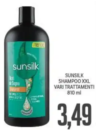 Supermercati Piccolo Sunsilk Shampoo XXL vari trattamenti 810 ml offerta