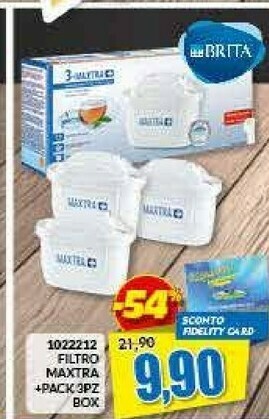 Risparmio Casa Brita 1022212 Filtro Maxtra + Pack 3pz offerta