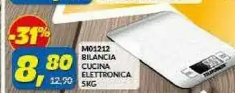 Risparmio Casa MM01212 Bilancia Cucina Elettronica 5kg offerta