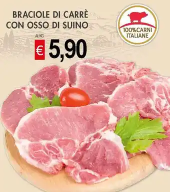 Braciole di Carrè con osso di suino