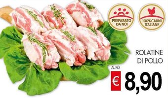 PrestoFresco Rolatine di Pollo offerta