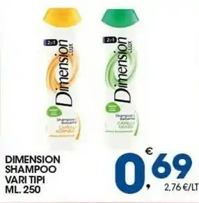 Dimension Shampoo 250 Ml